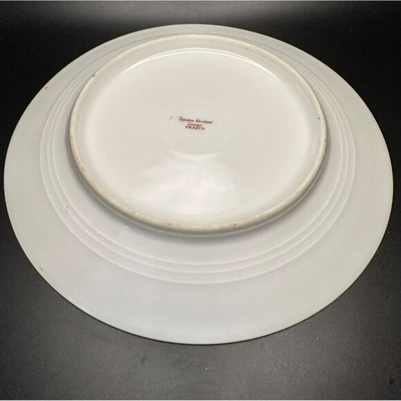 Antique Theodore Haviland Limoges France Antique Pink Floral 6.5" Plates c1903 - Picture 4 of 15